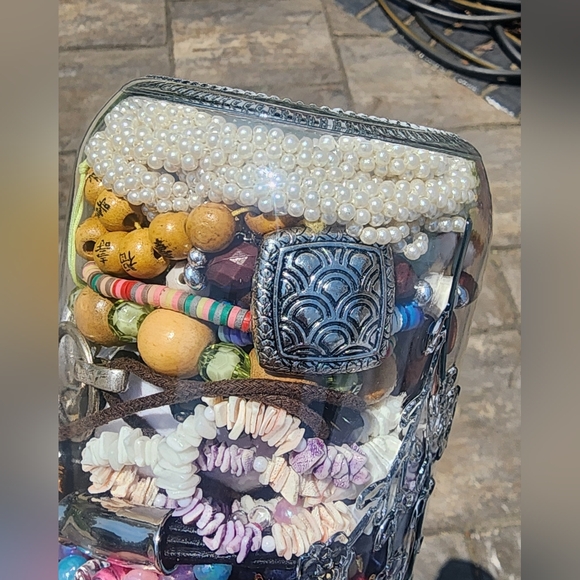 Colorful Mystery Jewelry Jar All Wearable 1 Quart #3 Costume Fashion Jew… - Picture 7 of 8